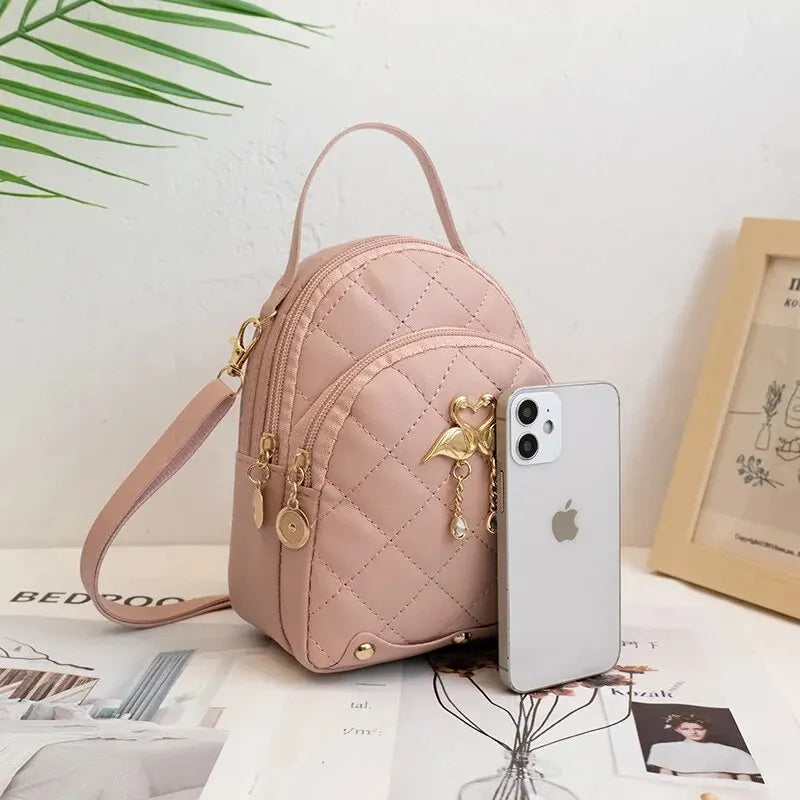 Rilibegan Women Fashion Backpack Ins New Style Female Handbag Leisure