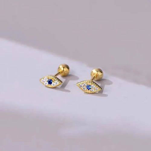 New Fashion Heart Stud Earrings for Women Hypoallergenic Screw