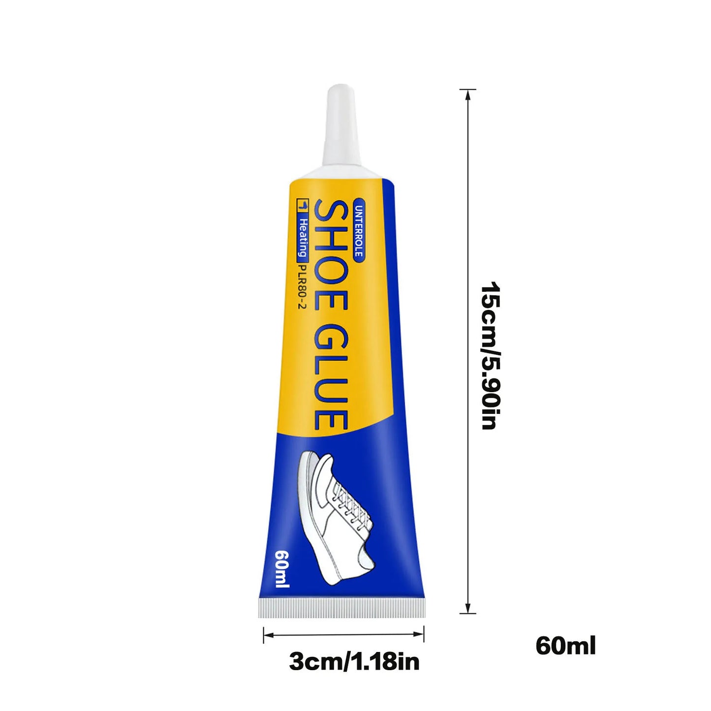 Clear Shoe Repair Adhesive Low Odor Strong Adhesive Soft Resin Shoe