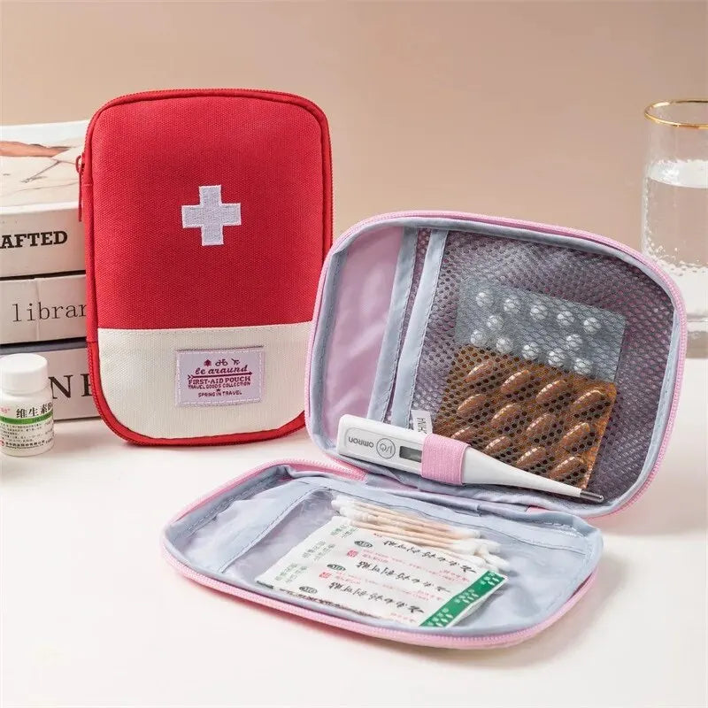 3 Pcs/set Portable Medical Storage Bag Camping Emergency First Aid Kit