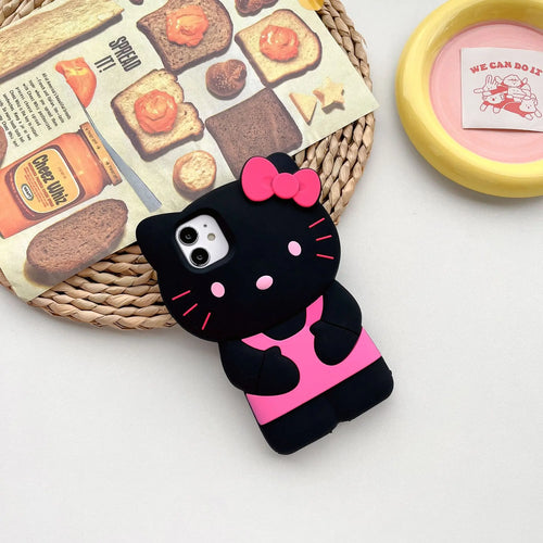 Sanrio Hello Kitty Cases 3d Stereoscopic For Iphone 15 14 13 12 11 Pro