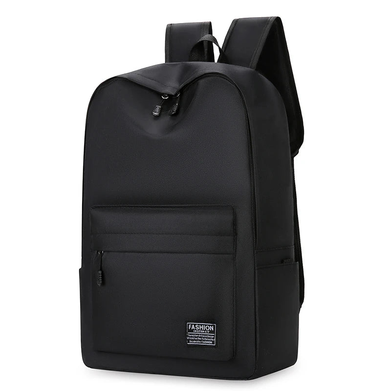 15 inches Versatile Backpack Trendy Washable Oxford Cloth Computer Bag