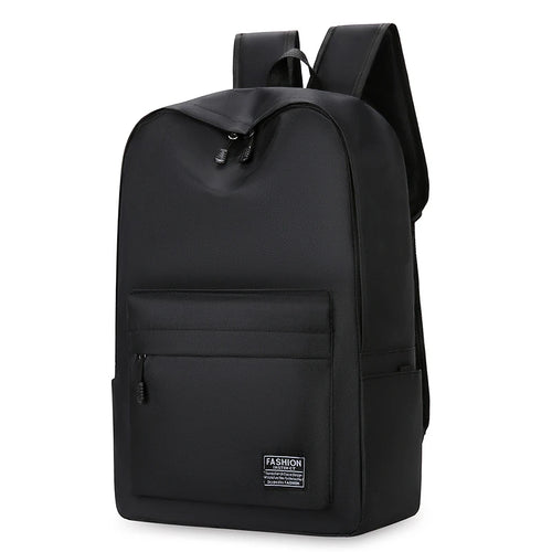 15 inches Versatile Backpack Trendy Washable Oxford Cloth Computer Bag