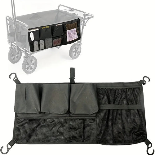 Wagon Organizer Accessories, Heavy Duty Utility Storage Bag with Side