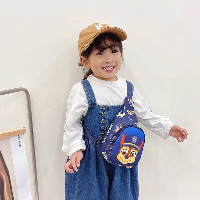 Christmas New Children's Cartoon Wangwang Team Small Shoulder Bag