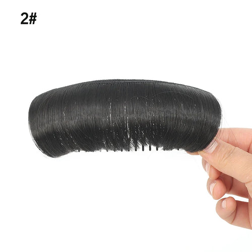 Synthetic Hair Bun Invisible Comb Wig Clip Styling Adds Women's Hair
