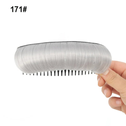 Synthetic Hair Bun Invisible Comb Wig Clip Styling Adds Women's Hair