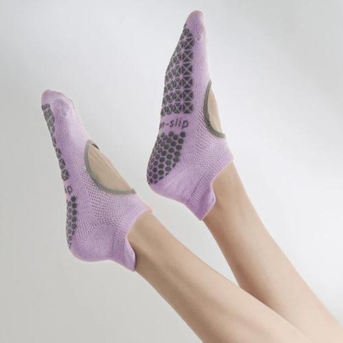 Hollow out Pilates Socks for Women Silicone anti-slip yoga /fitness
