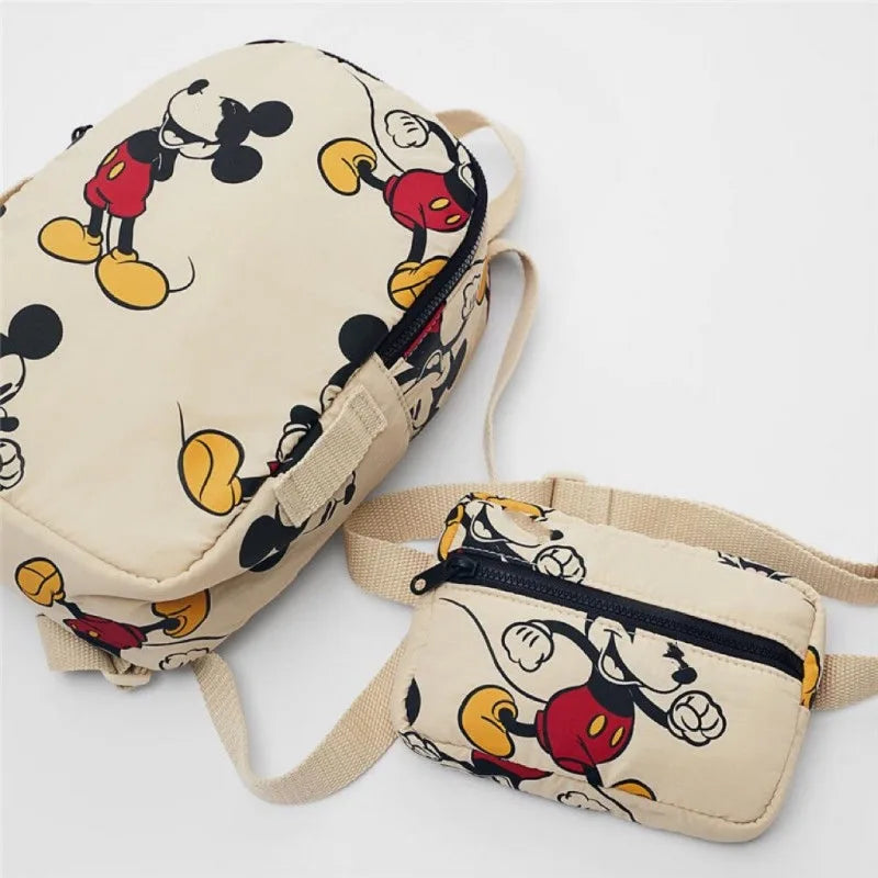 Disney New Fashionable Mickey Mouse Pattern Children's School Bag Cute