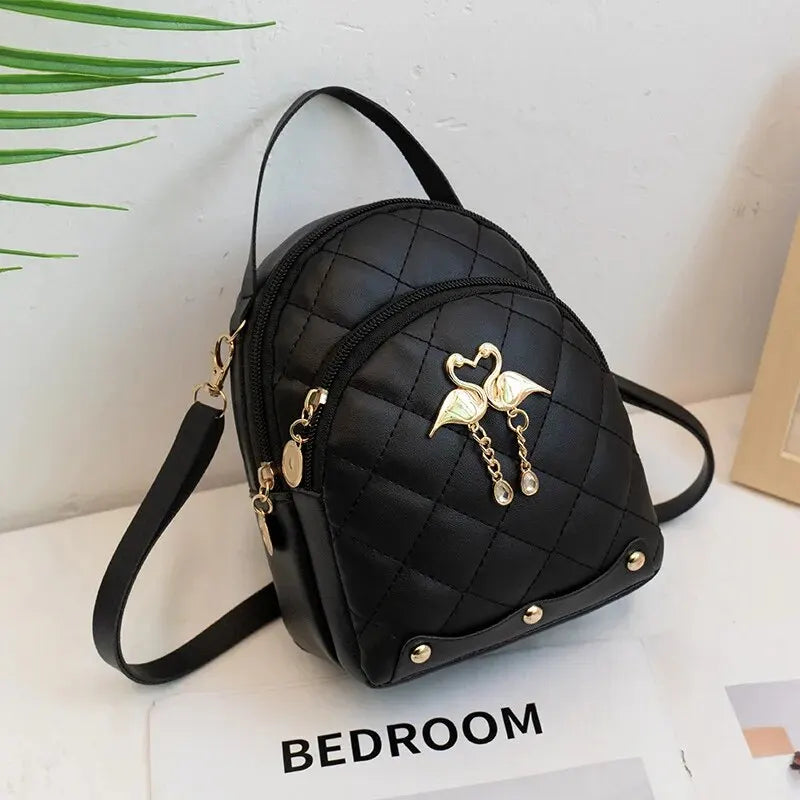 Rilibegan Women Fashion Backpack Ins New Style Female Handbag Leisure