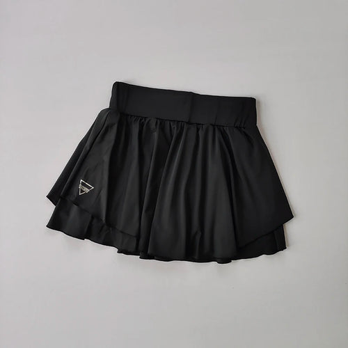 Sports skirt fake two-piece running skirt womensummer quick drying hip