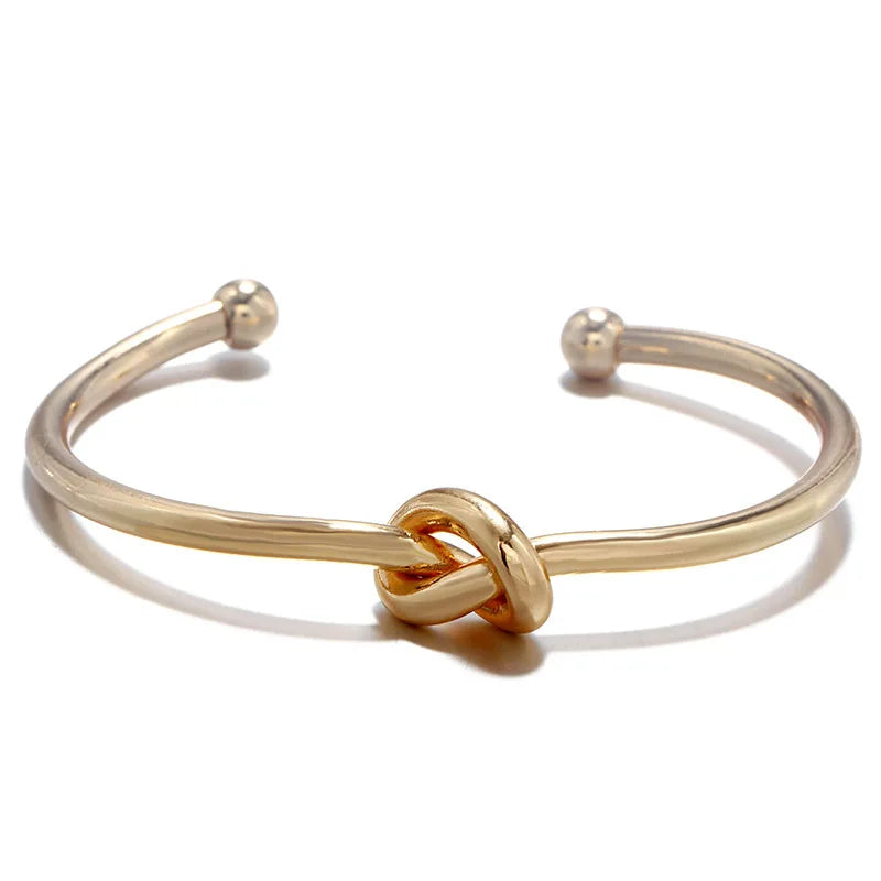 Stainless Steel Bracelets Vintage Men's Fashion Woven Twist Texture