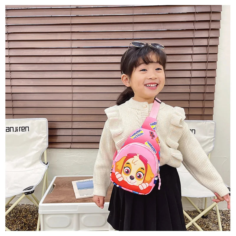 Christmas New Children's Cartoon Wangwang Team Small Shoulder Bag
