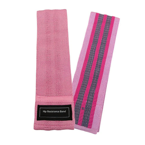 Yoga Resistance Band Non-Slip Non-Curling Hip Squats Leg Workout Home