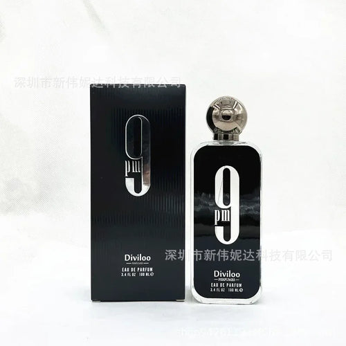 100ml/ 3.4oz 9PM Original Men's Perfume Afnan Light Fragrance Long