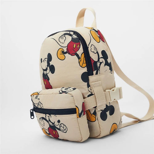 Disney New Fashionable Mickey Mouse Pattern Children's School Bag Cute