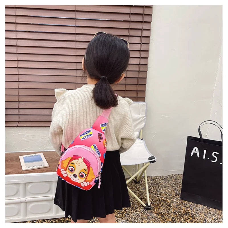 Christmas New Children's Cartoon Wangwang Team Small Shoulder Bag